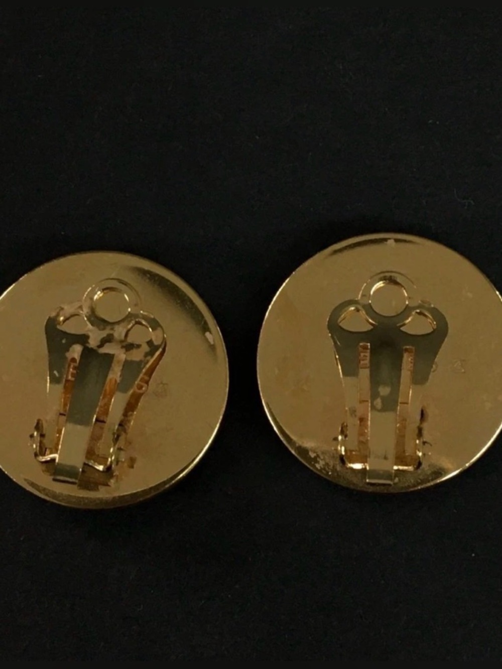 ✨🛍️ Hermès Gold and Pink Eclipse Clip-On Earrings - Picture 2 of 5